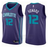 Camiseta Charlotte Hornets Dwight Howard #12 Statement 2017-18 Violeta