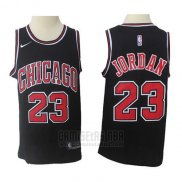 Camiseta Chicago Bulls Michael Jordan #23 Nike Negro