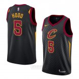 Camiseta Cleveland Cavaliers Rodney Hood #5 Statement 2018 Negro