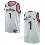 Camiseta Denver Nuggets Michael Porter JR. #1 Ciudad 2022-23 Blanco