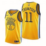 Camiseta Golden State Warriors Klay Thompson #11 Earned Amarillo