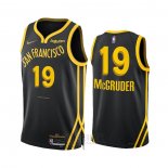 Camiseta Golden State Warriors Rodney Mcgruder #19 Ciudad 2023-24 Negro