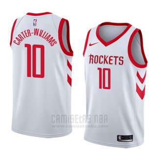 Camiseta Houston Rockets Michael Carter-williams #10 Association 2018 Blanco