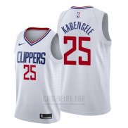 Camiseta Los Angeles Clippers Mfiondu Kabengele #25 Association 2019-20 Blanco