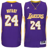 Camiseta Los Angeles Lakers Kobe Bryant #24 Violeta