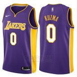 Camiseta Los Angeles Lakers Kyle Kuzma #0 Statement 2018 Violeta