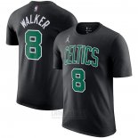 Camiseta Manga Corta Boston Celtics Kemba Walker Statement Negro