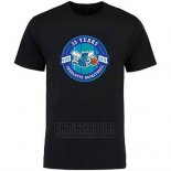 Camiseta Manga Corta Charlotte Hornets Negro 30th Aniversario