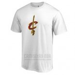 Camiseta Manga Corta Cleveland Cavaliers Blanco3