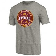 Camiseta Manga Corta Cleveland Cavaliers Gris6