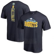 Camiseta Manga Corta Danilo Gallinari Denver Nuggets Azul Marino