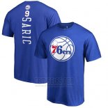 Camiseta Manga Corta Dario Saric Philadelphia 76ers Azul