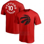 Camiseta Manga Corta DeMar DeRozan Toronto Raptors Rojo2