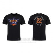 Camiseta Manga Corta Deandre Ayton Phoenix Suns Negro3