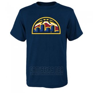 Camiseta Manga Corta Denver Nuggets Azul Marino6