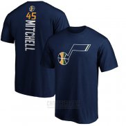 Camiseta Manga Corta Donovan Mitchell Utah Jazz 2019-20 Azul