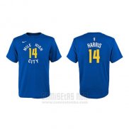 Camiseta Manga Corta Gary Harris Denver Nuggets Azul