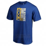 Camiseta Manga Corta Golden State Warriors 2019 Western Conference Champions Team Identity Azul