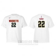 Camiseta Manga Corta Jason Terry Denver Nuggets Blanco