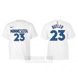 Camiseta Manga Corta Jimmy Butler Minnesota Timberwolves Blanco