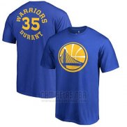 Camiseta Manga Corta Kevin Durant Golden State Warriors Azul2