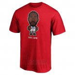 Camiseta Manga Corta Los Angeles Clippers Kawhi Leonard Star Player Rojo
