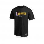 Camiseta Manga Corta Los Angeles Lakers 2019 Negro