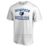 Camiseta Manga Corta Memphis Grizzlies Blanco2