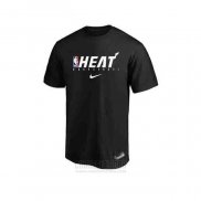 Camiseta Manga Corta Miami Heat 2019 Negro