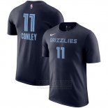 Camiseta Manga Corta Mike Conley Memphis Grizzlies 2019 Azul