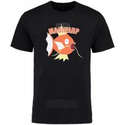 Camiseta Manga Corta Orlando Magic Cruzado Pokemon Magikarp Negro