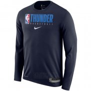 Camiseta Manga Larga Oklahoma City Thunder Azul