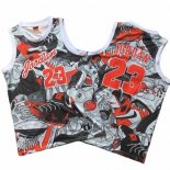 Camiseta Michael Jordan Commemorative Gris