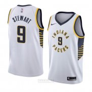 Camiseta New Orleans Pelicans Elijah Stewart #9 Association 2018 Blanco