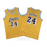 Camiseta Nino Los Angeles Lakers Kobe Bryant #24 Icon 2018-19 Amarillo2