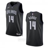 Camiseta Orlando Magic Gary Harris #14 Ciudad 2022-23 Negro