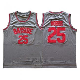 Camiseta Pelicula Bayside Marcus Morris #25 Gris