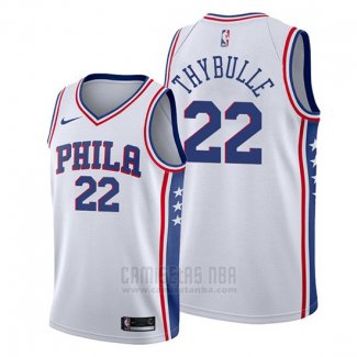 Camiseta Philadelphia 76ers Matisse Thybulle #22 Association 2019-20 Blanco