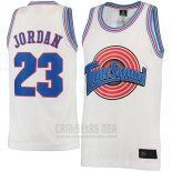 Camiseta Tune Squad Michael Jordan #23 Blanco