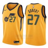 Camiseta Utah Jazz Rudy Gobert #27 Statement 2017-18 Amarillo