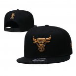 Gorra Chicago Bulls Oro Negro