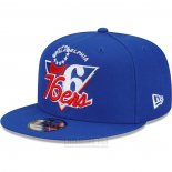 Gorra Philadelphia 76ers Tip Off 9FIFTY Snapback Azul