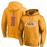 Sudaderas con Capucha Anthony Davis Los Angeles Lakers Oro2