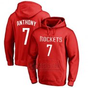 Sudaderas con Capucha Carmelo Anthony Houston Rockets Rojo2