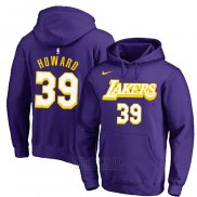 Sudaderas con Capucha Dwight Howard Los Angeles Lakers Violeta 2019-20 Ciudad