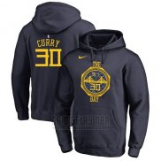 Sudaderas con Capucha Stephen Curry Golden State Warriors Azul Marino Ciudad