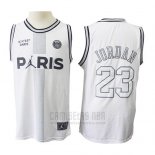 Camiseta AJ x PSG Michael Jordan #23 Blanco