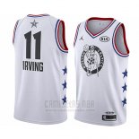 Camiseta All Star 2019 Boston Celtics Kyrie Irving #11 Blanco