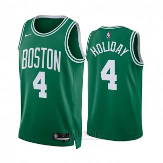 Camiseta Boston Celtics Jrue Holiday #4 Icon 2022-23 Verde