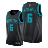 Camiseta Charlotte Hornets Jalen Mcdaniels #6 Ciudad Negro